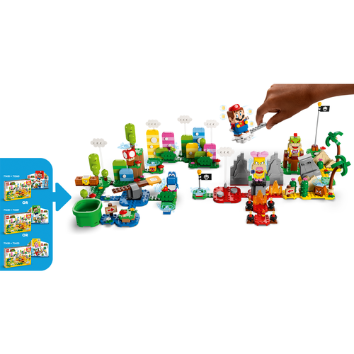 LEGO Super Mario 71418 Makersset: Creatieve gereedschapskist