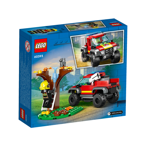 LEGO City 60393 4x4 Brandweertruck redding