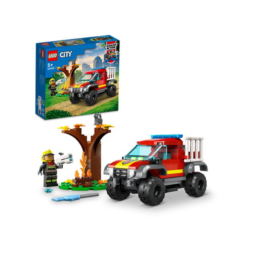 LEGO City 60393 4x4 Brandweertruck redding