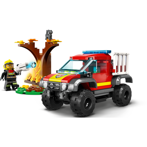 LEGO City 60393 4x4 Brandweertruck redding