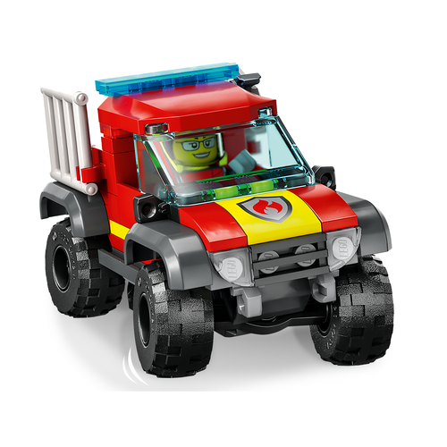 LEGO City 60393 4x4 Brandweertruck redding