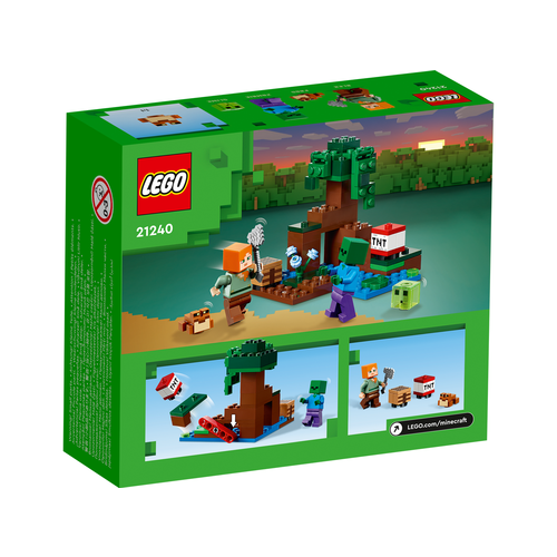 LEGO Minecraft 21240 Het Moerasavontuur