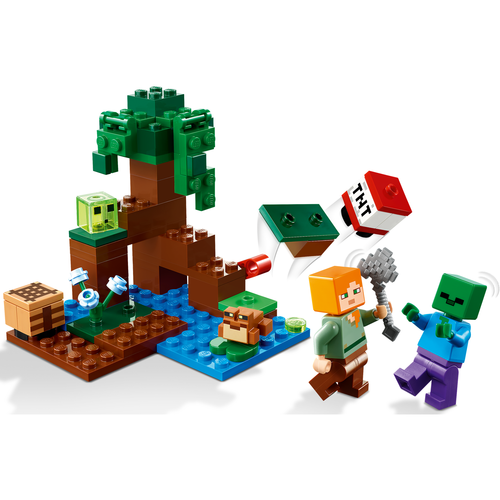 LEGO Minecraft 21240 Het Moerasavontuur