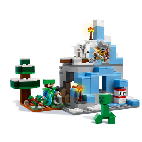 LEGO Minecraft 21243 De IJsbergtoppen