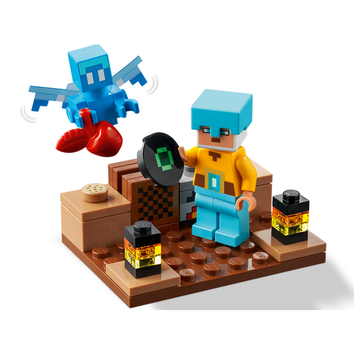 LEGO Minecraft 21244 Uitvalbasis Zwaard