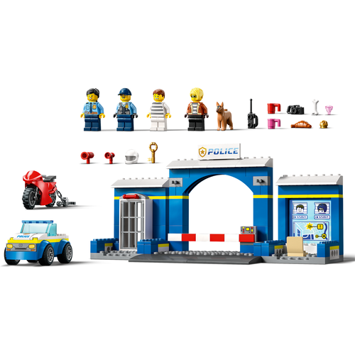 LEGO City Police 60370 Achtervolging politiebureau