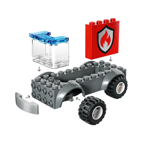 LEGO City Fire 60375 Brandweerkazerne en Brandweerwagen LEGO City Fire 60375 Brandweerkazerne en Brandweerwagen