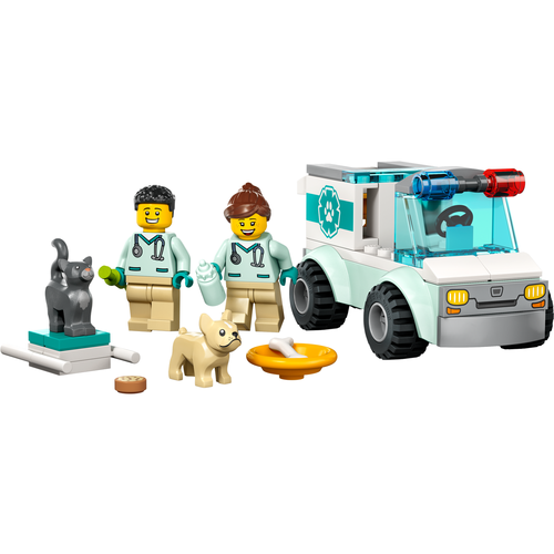 LEGO City 60382 Dierenarts reddingswagen