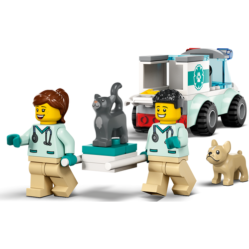 LEGO City 60382 Dierenarts reddingswagen