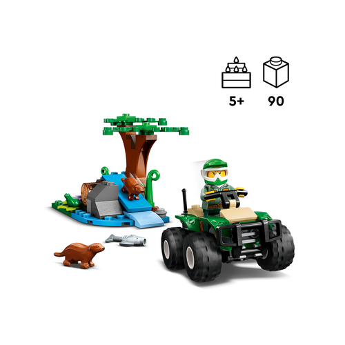 LEGO City 60394 Terreinwagen en otterhabitat