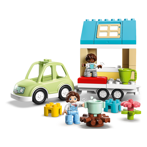 LEGO DUPLO Stad 10986 Familiehuis op wielen