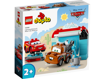 LEGO DUPLO Disney 10996 Bliksem McQueen & Takel wasstraatpret