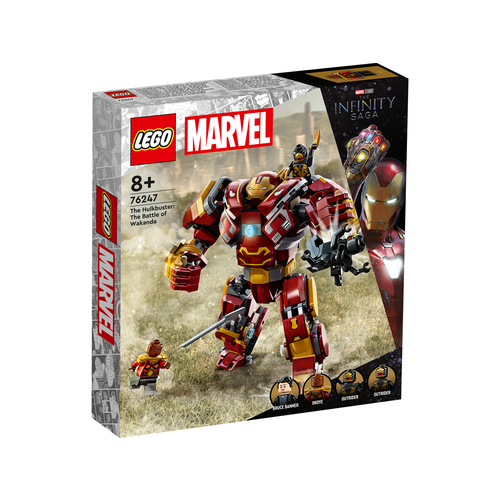 LEGO Marvel 76247 De Hulkbuster: De slag om Wakanda