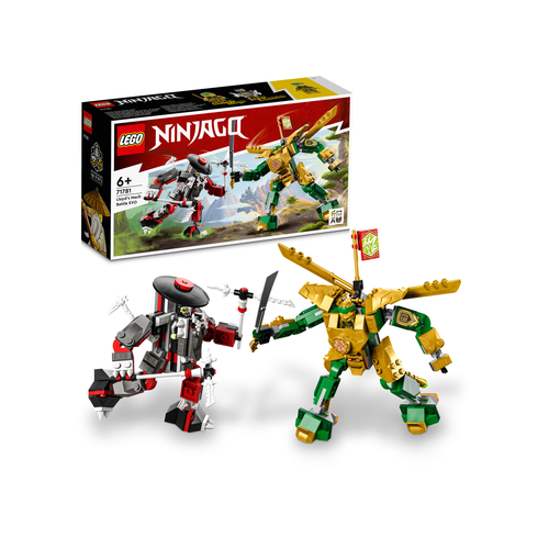 LEGO Ninjago 71781 Lloyd's Mech Battle EVO