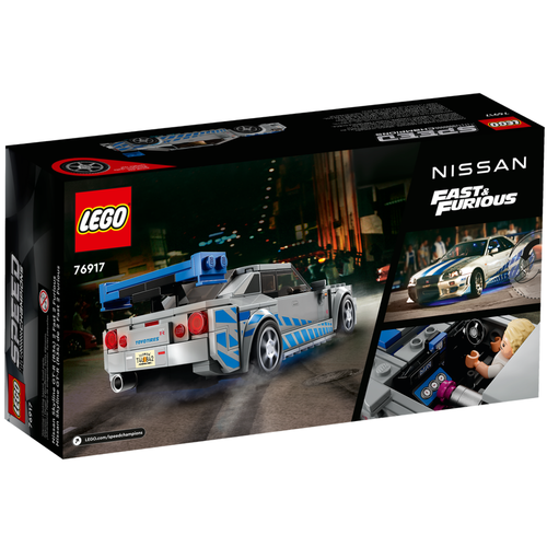 LEGO Speed Champions 76917 Fast & Furious Nissan Skyline GT-R R34