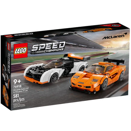 LEGO Speed Champions 76918 McLaren F1 LM & McLaren Solus GT