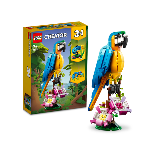 LEGO Creator 3 in 1 31136 Exotische papegaai