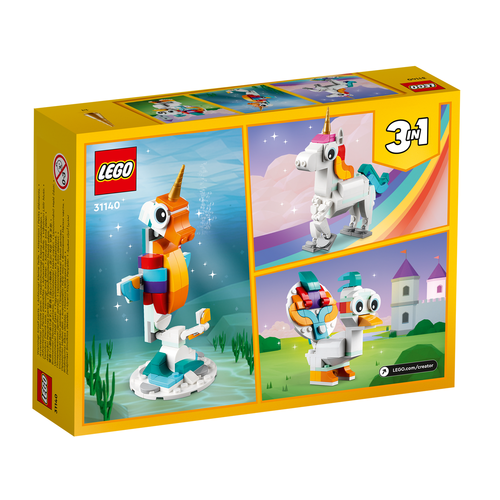 LEGO Creator 3 in 1 31140 Magische eenhoorn