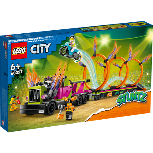 LEGO City 60357 Stunttruck & Ring of Fire-uitdaging