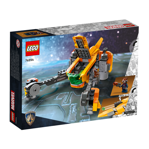 LEGO Marvel 76254 Het schip van Baby Rocket