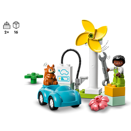 LEGO DUPLO 10985 Windmolen en elektrische auto LEGO DUPLO 10985 Windmolen en elektrische auto