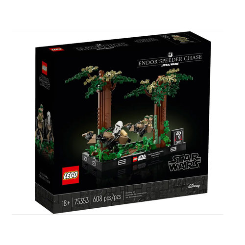 LEGO Star Wars 75353 Endor™ speederachtervolging diorama