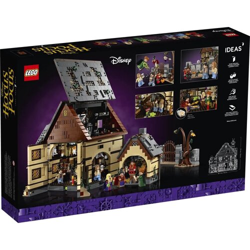 LEGO Ideas 21341 Disney Hocus Pocus: het huisje van de Sanderson-zussen