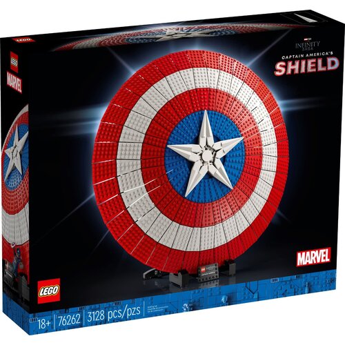 LEGO Marvel 76262 Het schild van Captain America