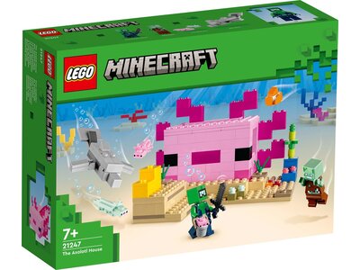 LEGO Minecraft 21247 Het Axolotlhuis