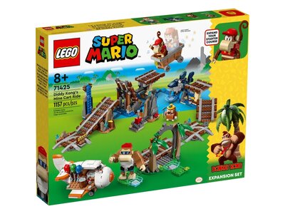 LEGO Super Mario 71425 Uitbreidingsset: Diddy Kongs mijnwagenrit