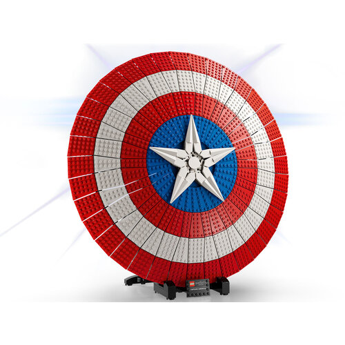 LEGO Marvel 76262 Het schild van Captain America