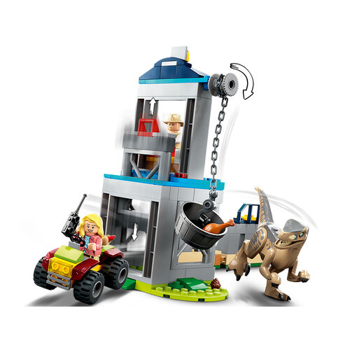 LEGO Jurassic World 76957 Velociraptor ontsnapping