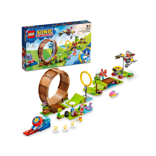 LEGO  Sonic the Hedgehog 76994 Sonics Green Hill Zone loopinguitdaging