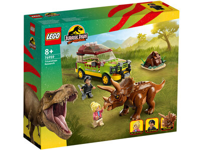 LEGO Jurassic World 76959 Triceraptops onderzoek