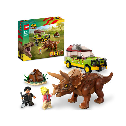 LEGO Jurassic World 76959 Triceraptops onderzoek