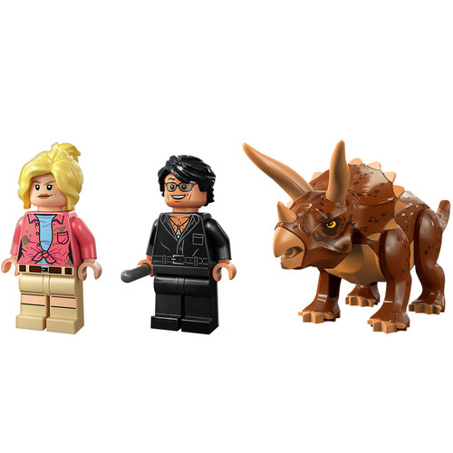 LEGO Jurassic World 76959 Triceraptops onderzoek
