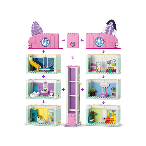 LEGO Gabby's Dollhouse 10788 Gabby's poppenhuis