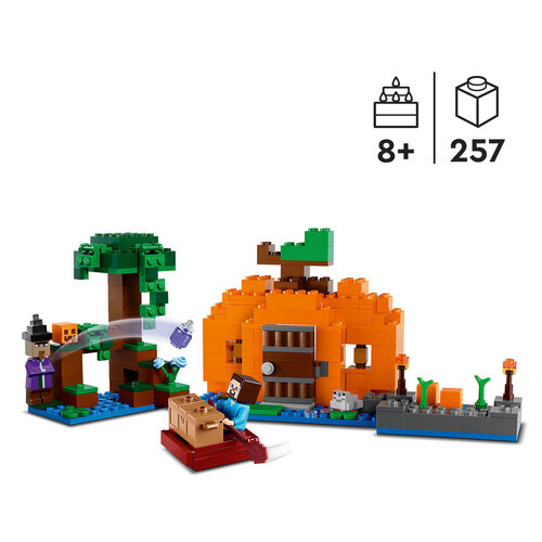 LEGO Minecraft 21248 De pompoenboerderij