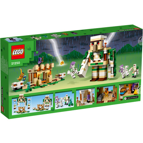 LEGO Minecraft 21250 Het ijzergolemfort