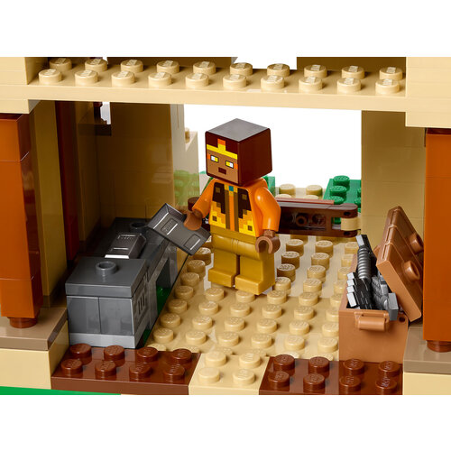 LEGO Minecraft 21250 Het ijzergolemfort