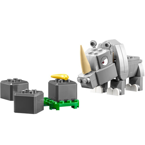 LEGO Super Mario 71420 Uitbreidingsset: Rambi de neushoorn