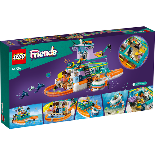 LEGO Friends 41734 Reddingsboot op zee