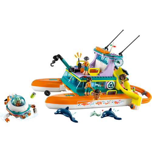 LEGO Friends 41734 Reddingsboot op zee