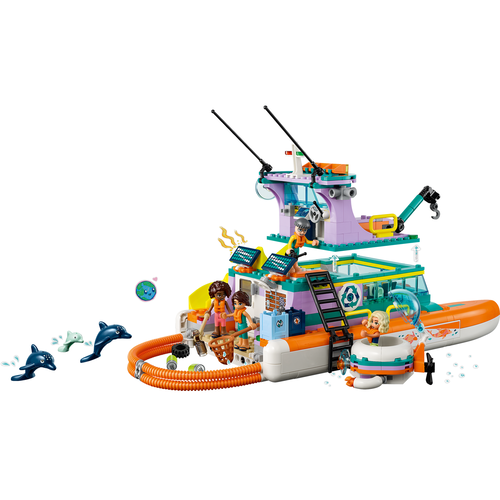 LEGO Friends 41734 Reddingsboot op zee