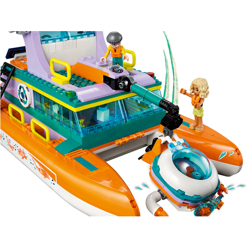 LEGO Friends 41734 Reddingsboot op zee
