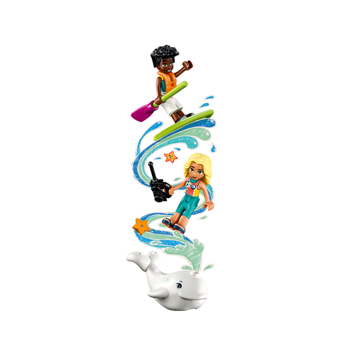 LEGO Friends 41752 Reddingsvliegtuig op zee