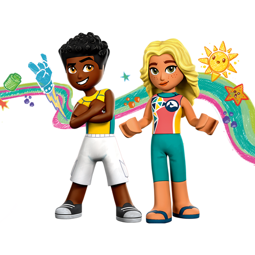 LEGO Friends 41752 Reddingsvliegtuig op zee
