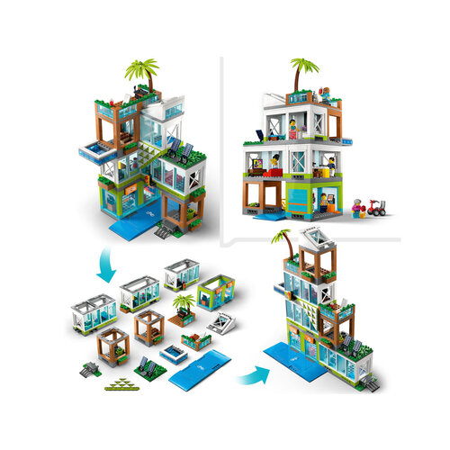 LEGO City 60365 Appartementsgebouw