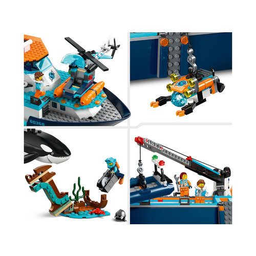 LEGO City 60368 Poolonderzoeksschip