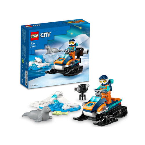 LEGO City 60376 Sneeuwscooter voor poolonderzoek